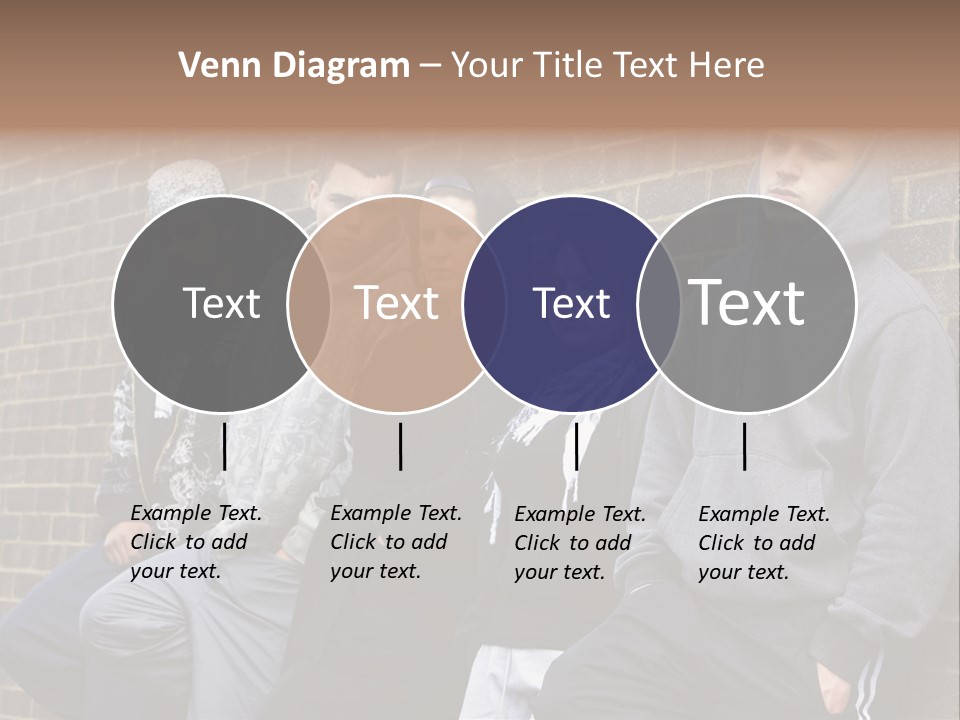 Standing Life Older PowerPoint Template