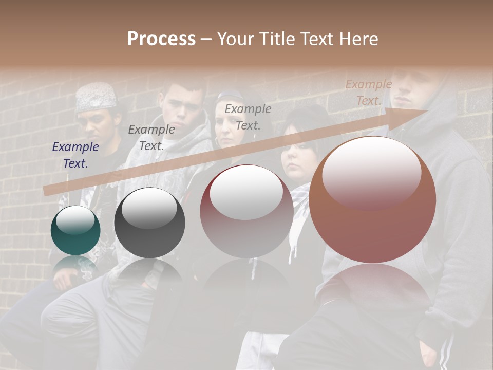 Standing Life Older PowerPoint Template