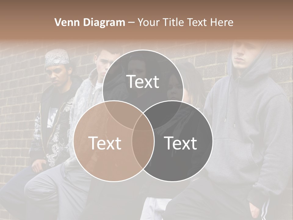 Standing Life Older PowerPoint Template