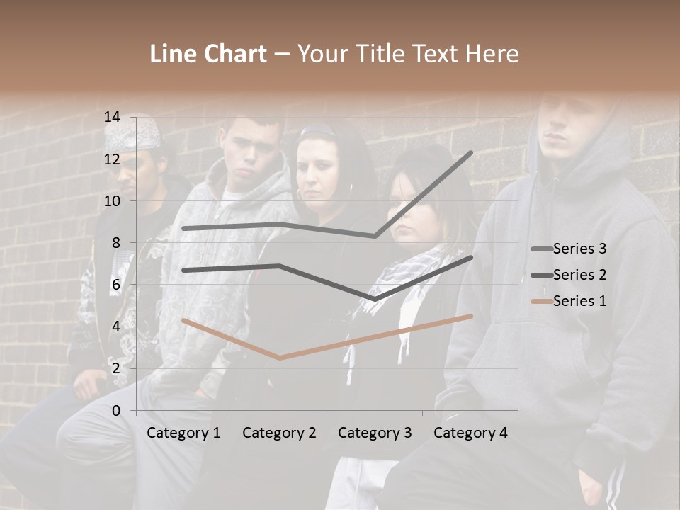 Standing Life Older PowerPoint Template