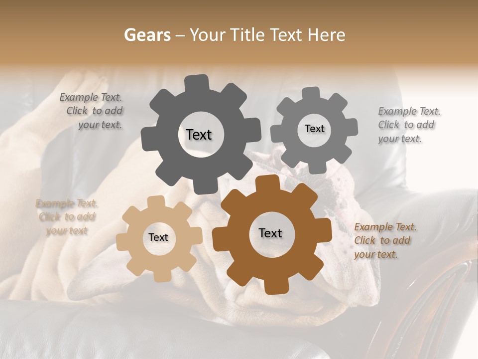 Ocean Pensioner Beach PowerPoint Template