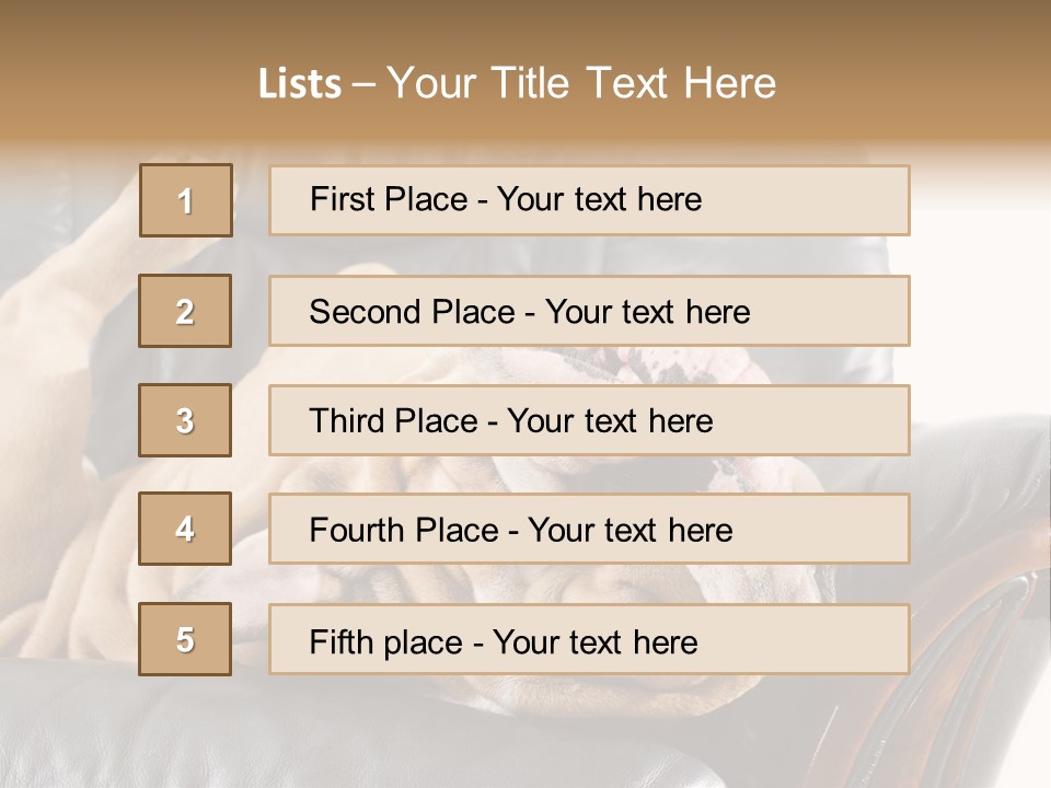 Ocean Pensioner Beach PowerPoint Template