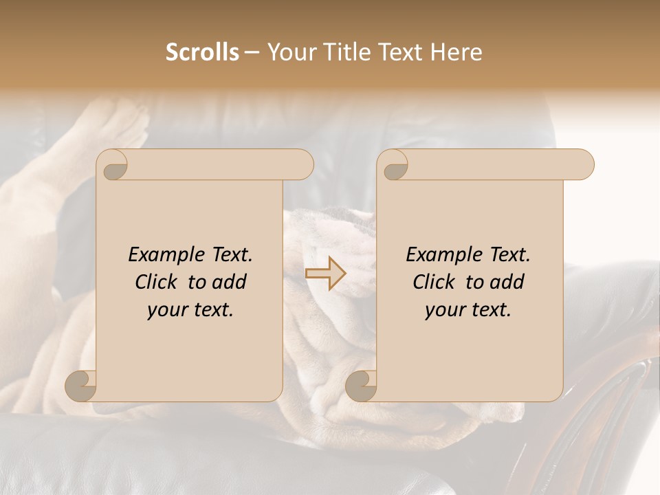 Ocean Pensioner Beach PowerPoint Template