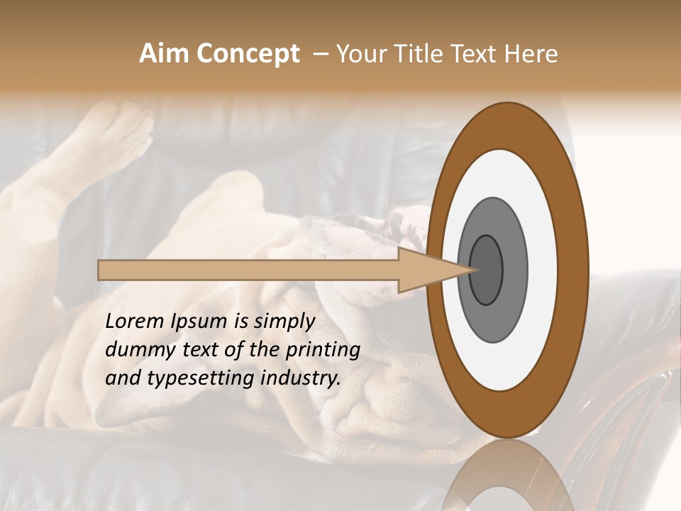 Ocean Pensioner Beach PowerPoint Template