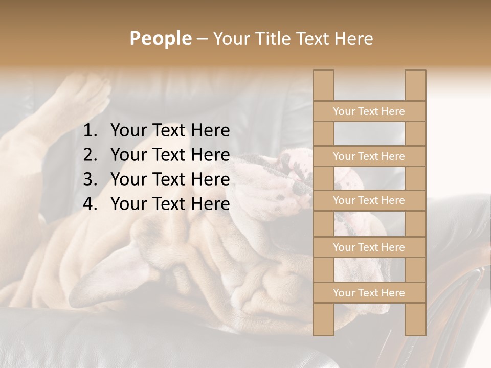 Ocean Pensioner Beach PowerPoint Template