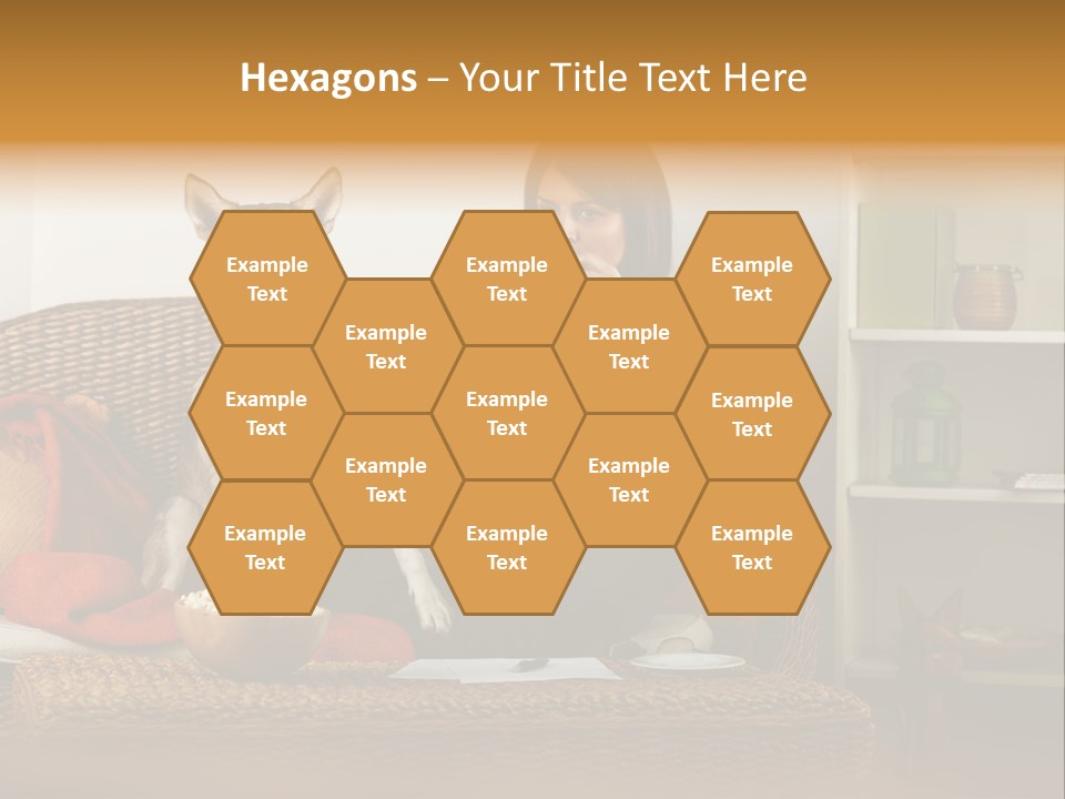 Water Single Wave PowerPoint Template