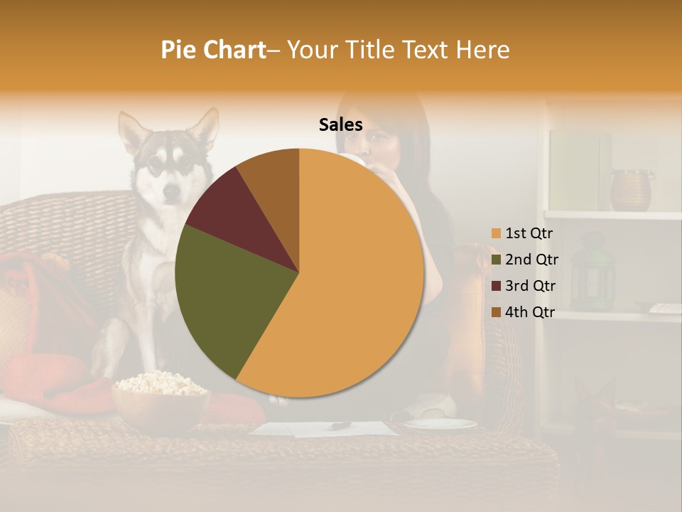 Water Single Wave PowerPoint Template