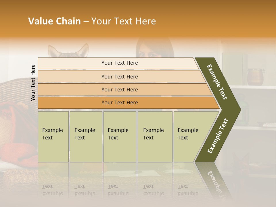 Water Single Wave PowerPoint Template