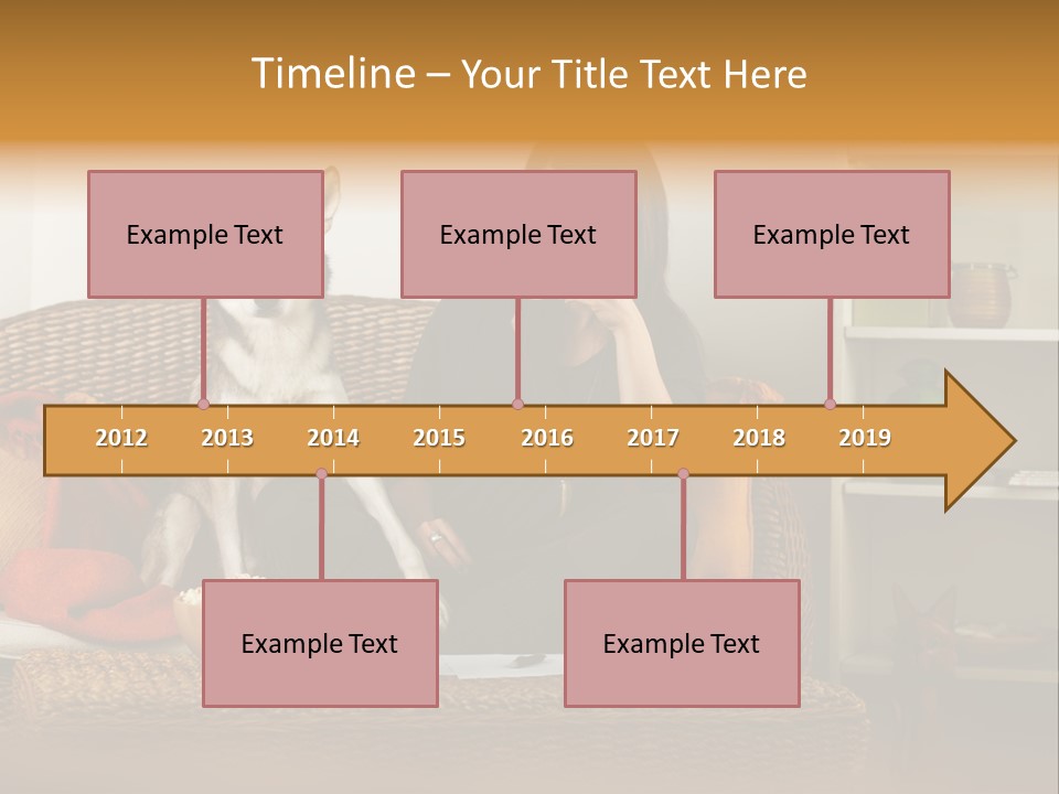 Water Single Wave PowerPoint Template