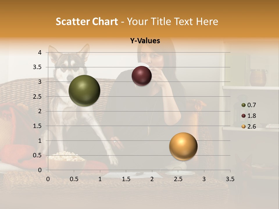 Water Single Wave PowerPoint Template