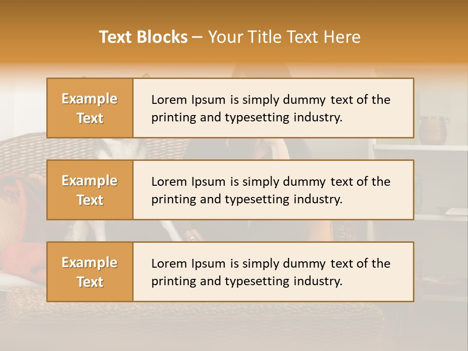 Water Single Wave PowerPoint Template