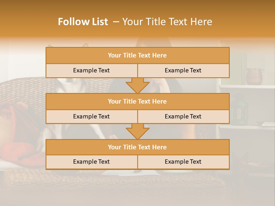 Water Single Wave PowerPoint Template