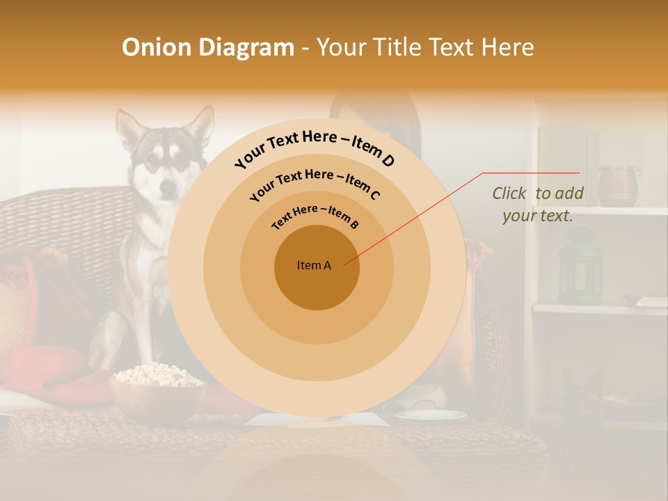 Water Single Wave PowerPoint Template