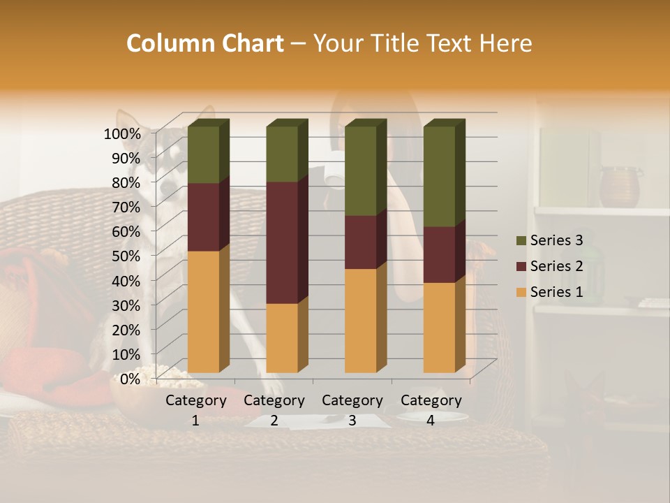 Water Single Wave PowerPoint Template
