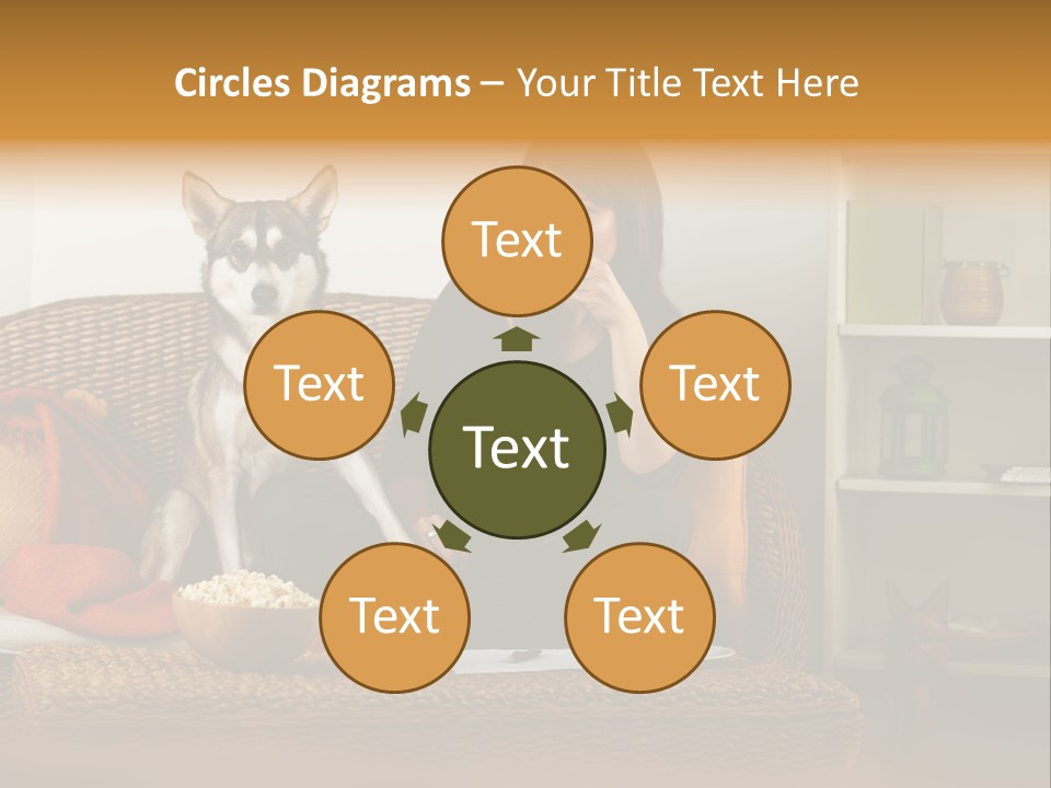 Water Single Wave PowerPoint Template