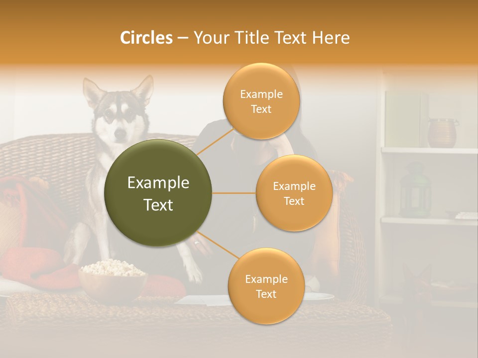 Water Single Wave PowerPoint Template