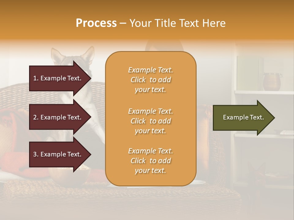 Water Single Wave PowerPoint Template