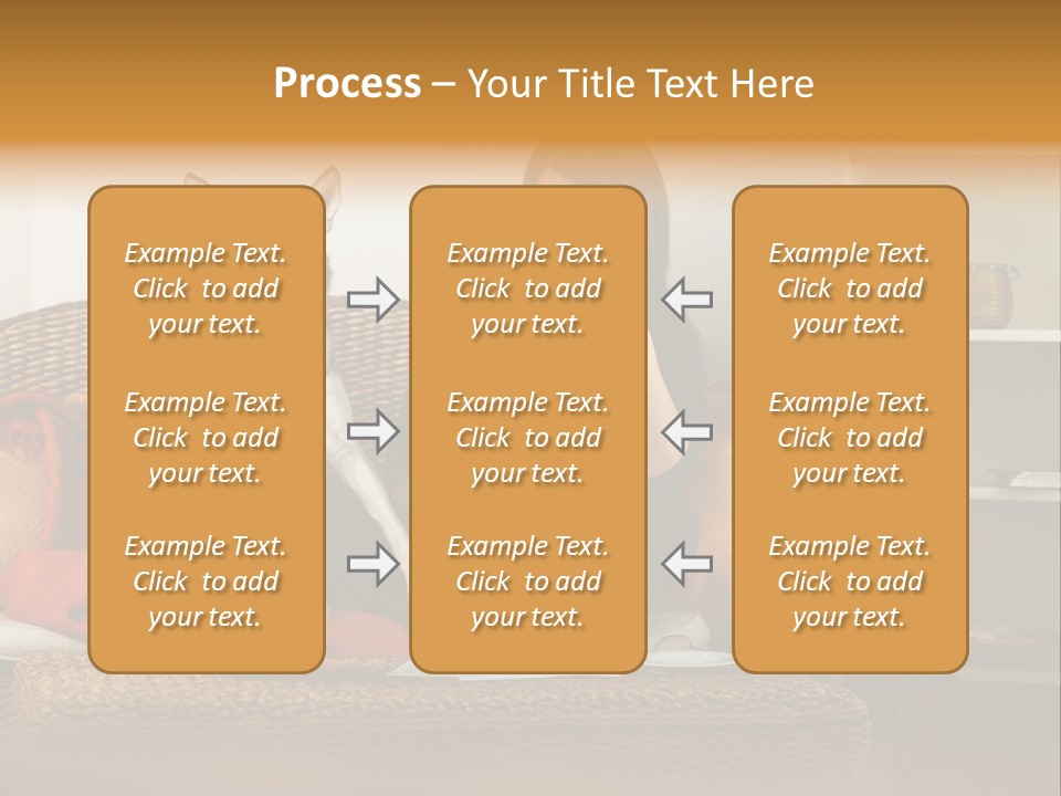 Water Single Wave PowerPoint Template