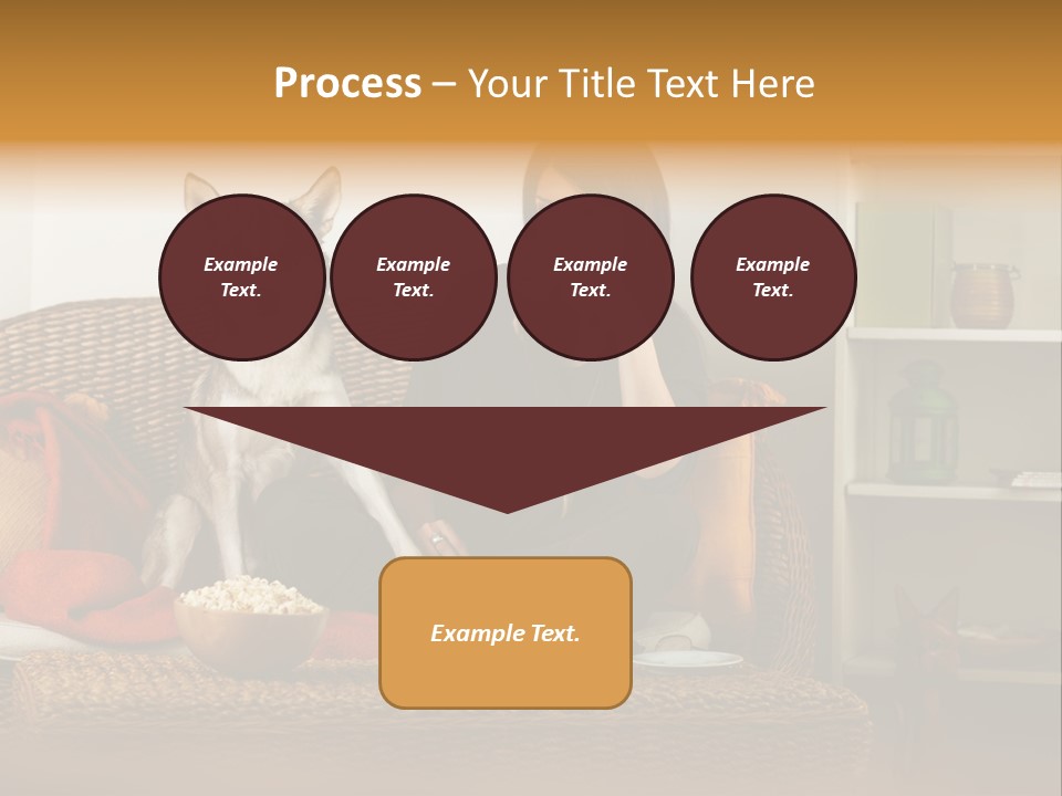 Water Single Wave PowerPoint Template