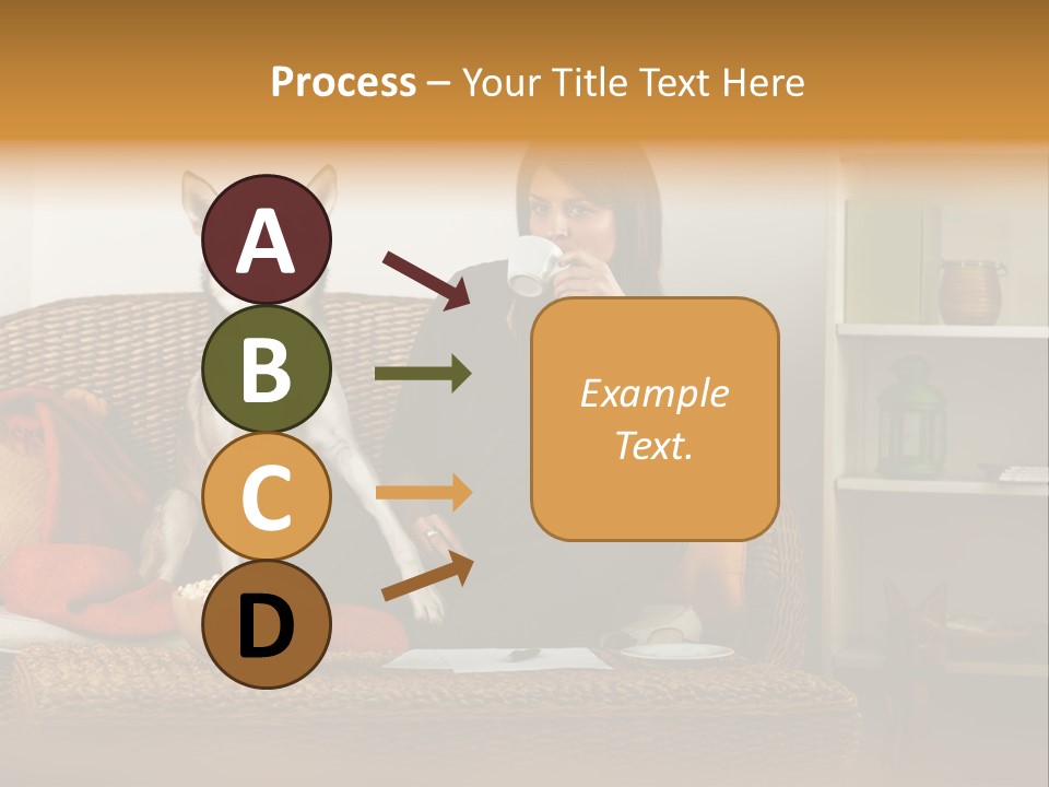 Water Single Wave PowerPoint Template