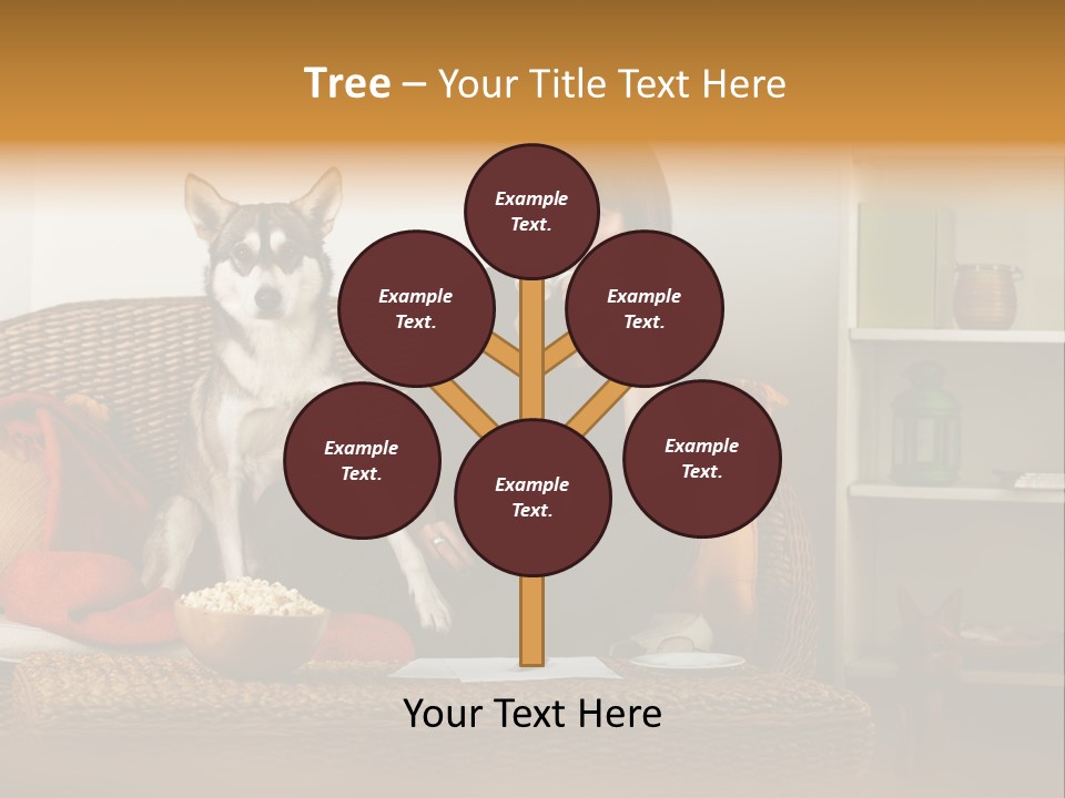 Water Single Wave PowerPoint Template