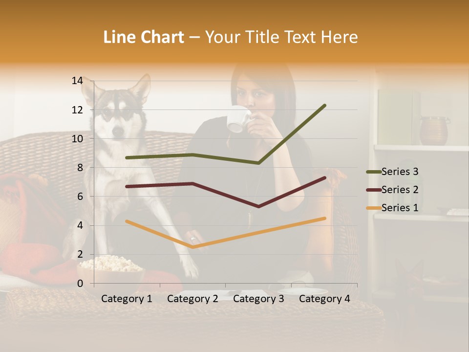 Water Single Wave PowerPoint Template