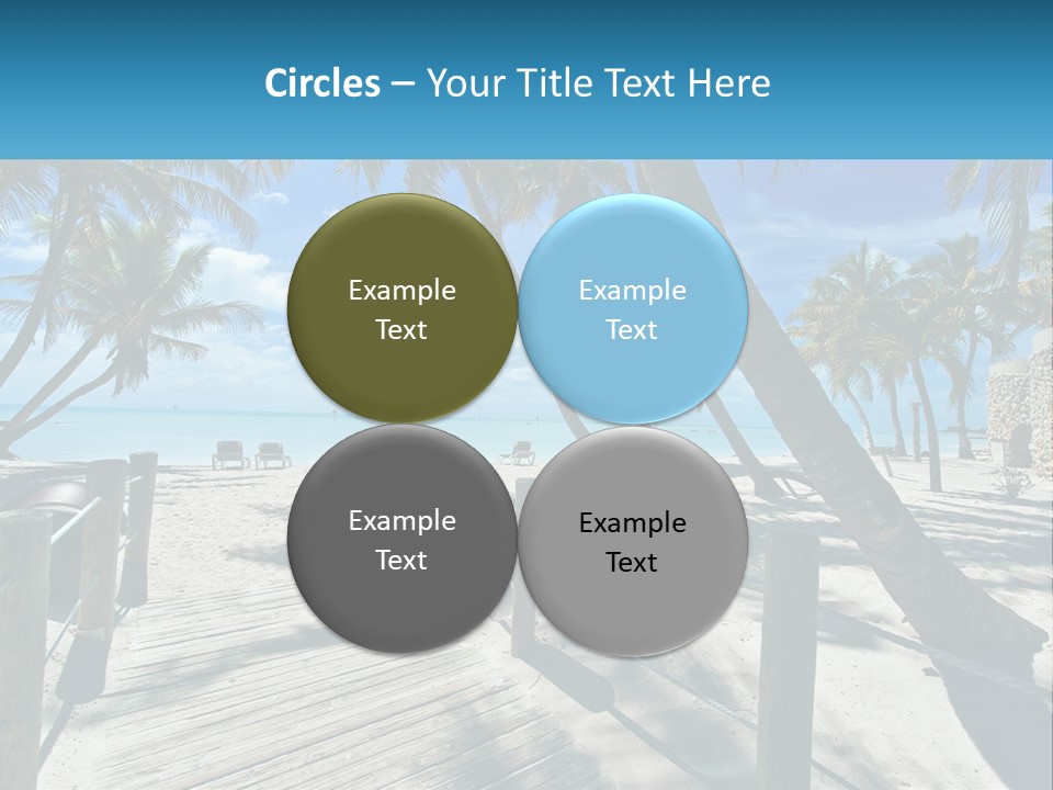 Beach Calm Family PowerPoint Template