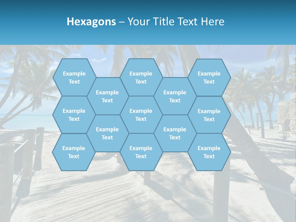 Beach Calm Family PowerPoint Template