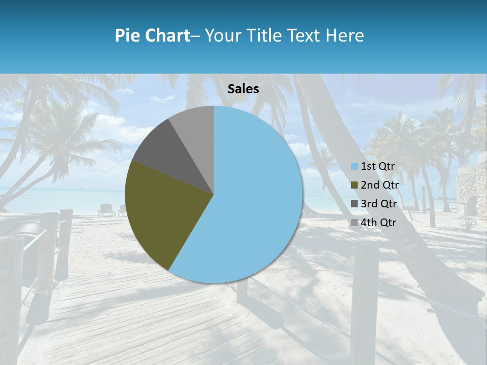 Beach Calm Family PowerPoint Template