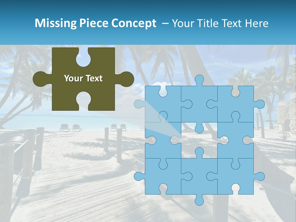 Beach Calm Family PowerPoint Template