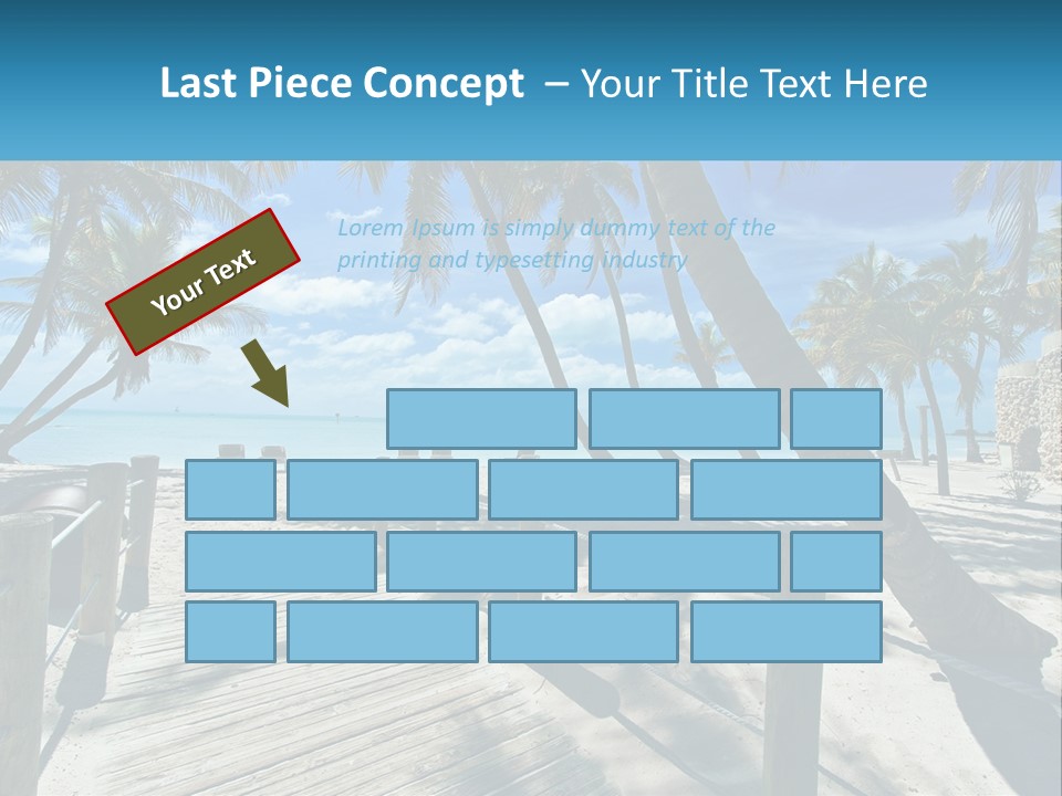 Beach Calm Family PowerPoint Template
