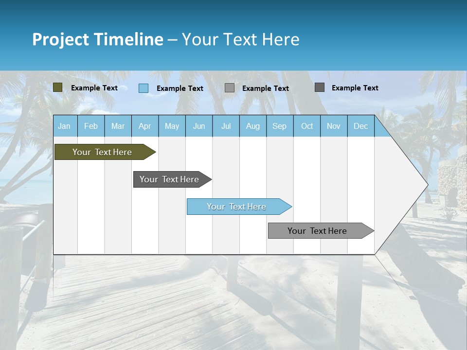 Beach Calm Family PowerPoint Template