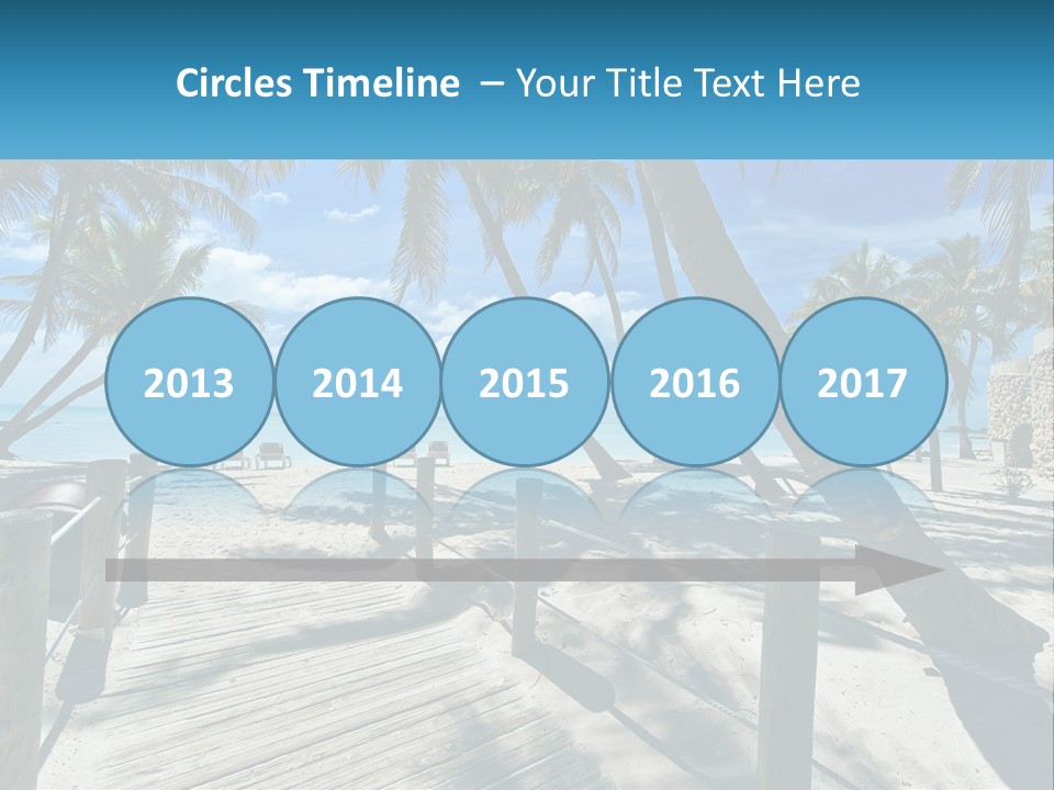 Beach Calm Family PowerPoint Template