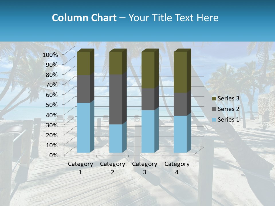 Beach Calm Family PowerPoint Template