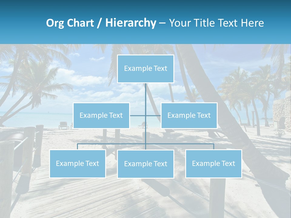 Beach Calm Family PowerPoint Template