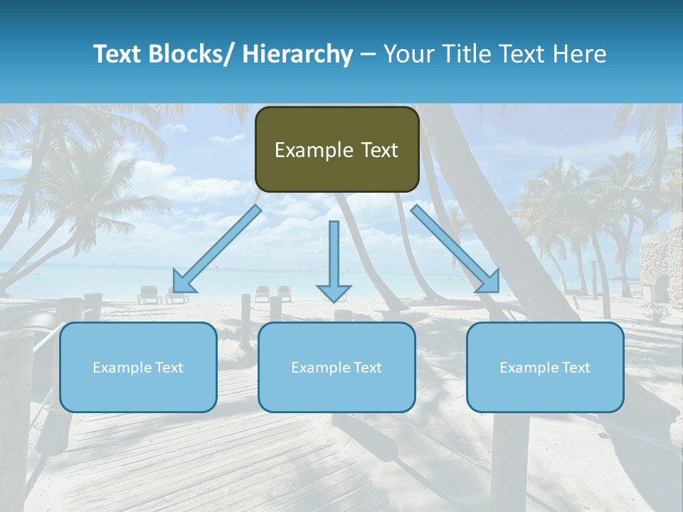 Beach Calm Family PowerPoint Template