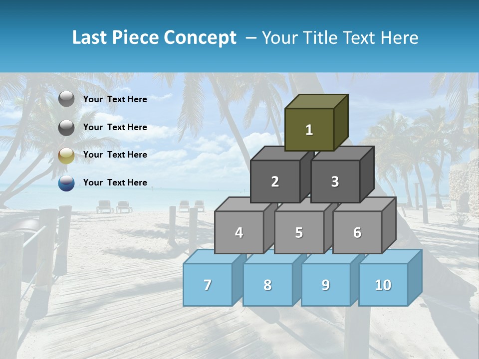 Beach Calm Family PowerPoint Template