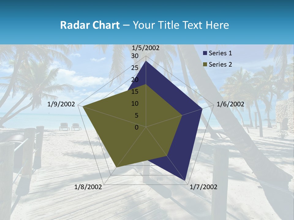 Beach Calm Family PowerPoint Template