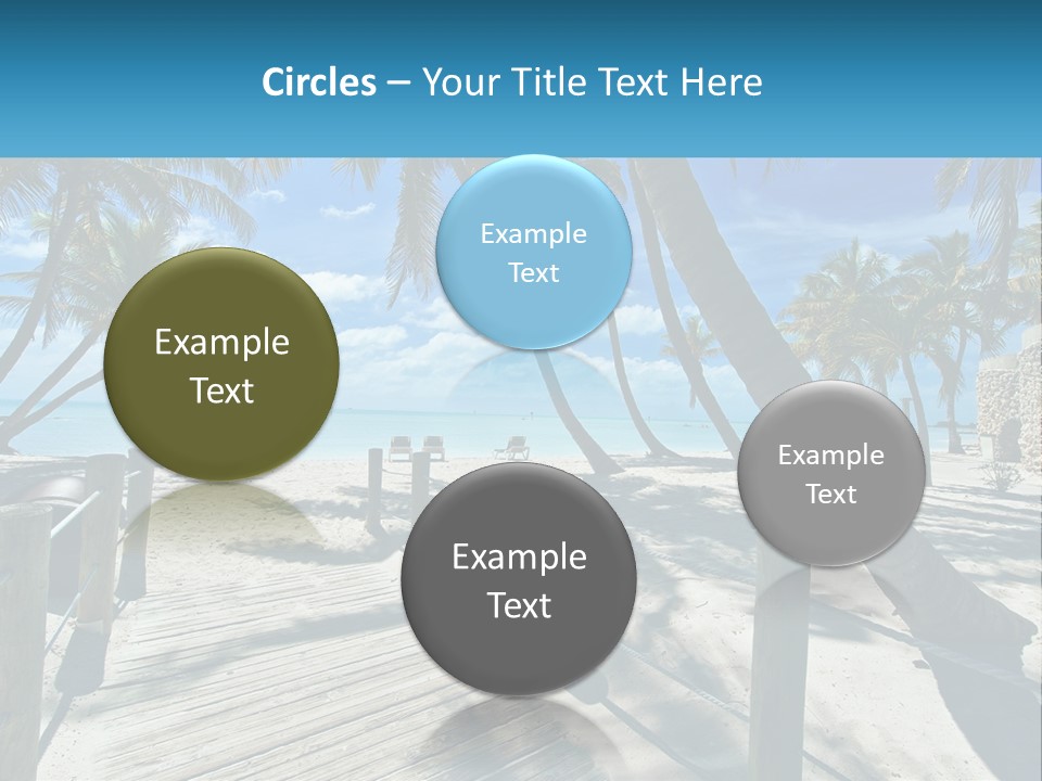 Beach Calm Family PowerPoint Template