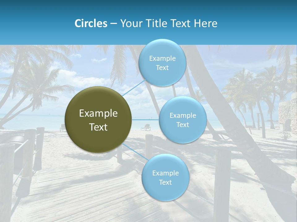 Beach Calm Family PowerPoint Template