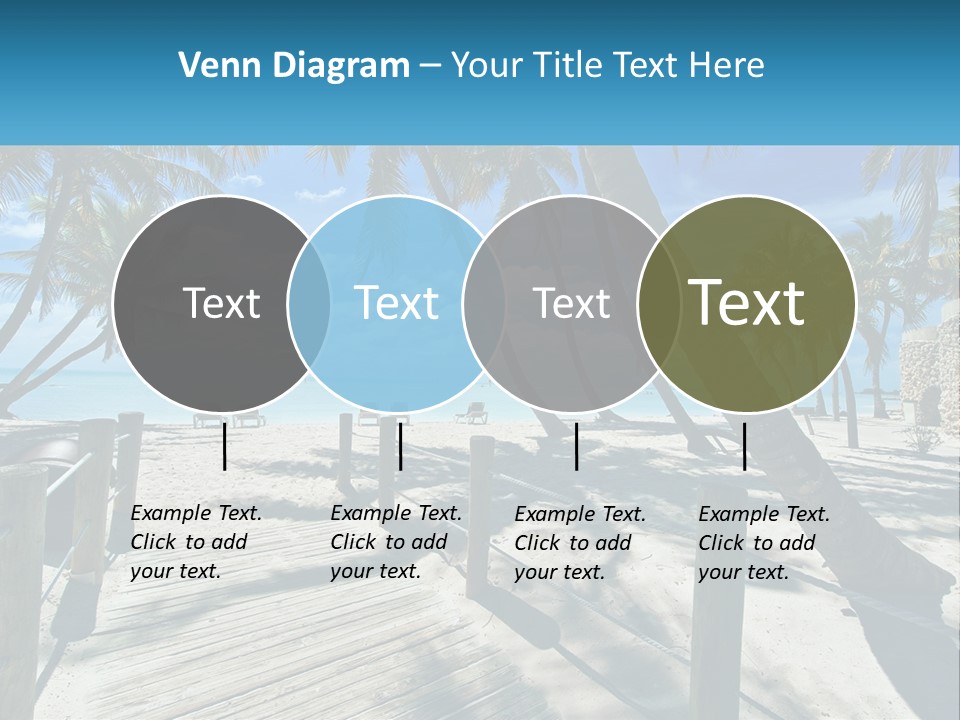 Beach Calm Family PowerPoint Template