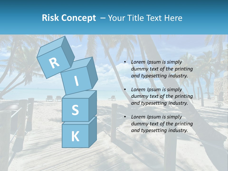 Beach Calm Family PowerPoint Template
