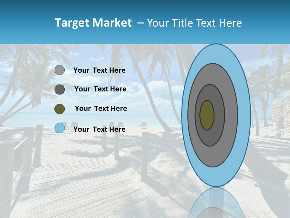 Beach Calm Family PowerPoint Template
