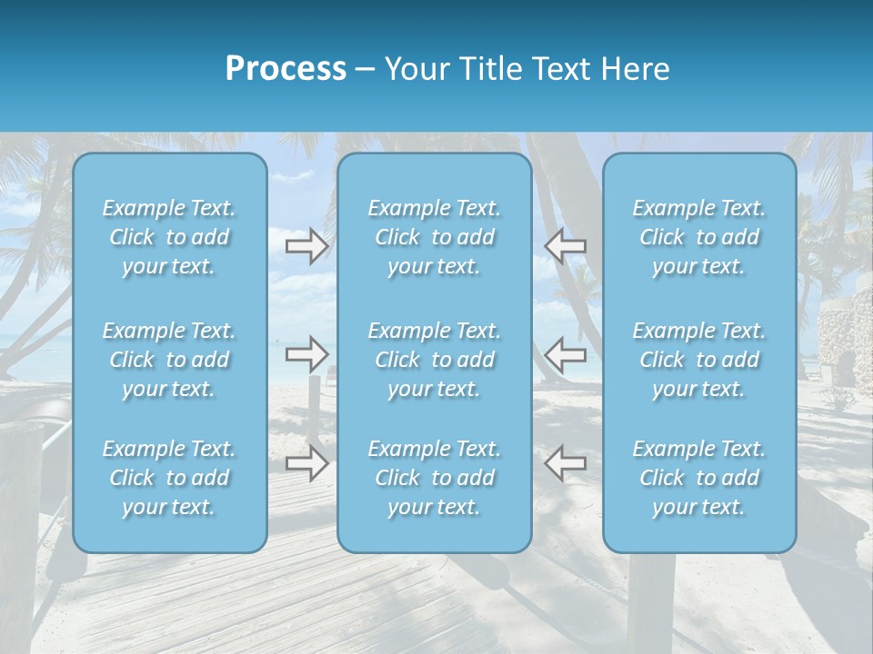 Beach Calm Family PowerPoint Template