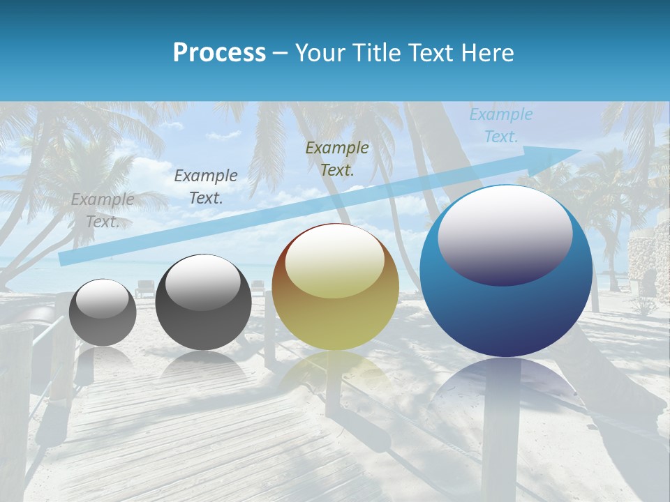 Beach Calm Family PowerPoint Template