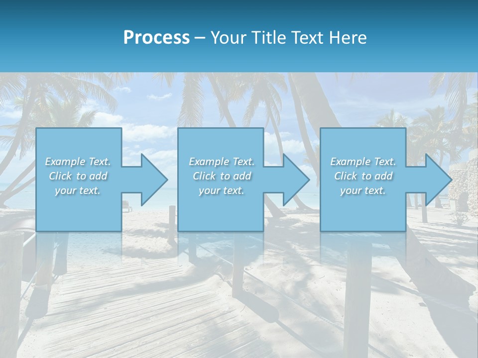 Beach Calm Family PowerPoint Template