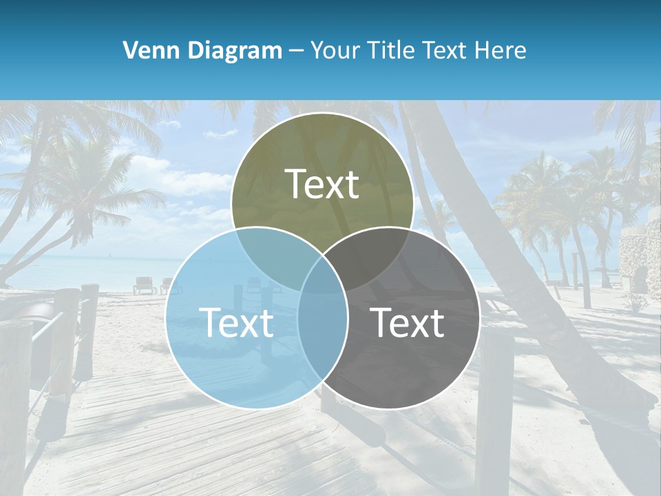 Beach Calm Family PowerPoint Template