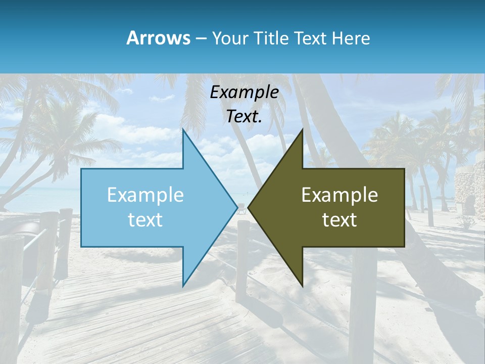 Beach Calm Family PowerPoint Template