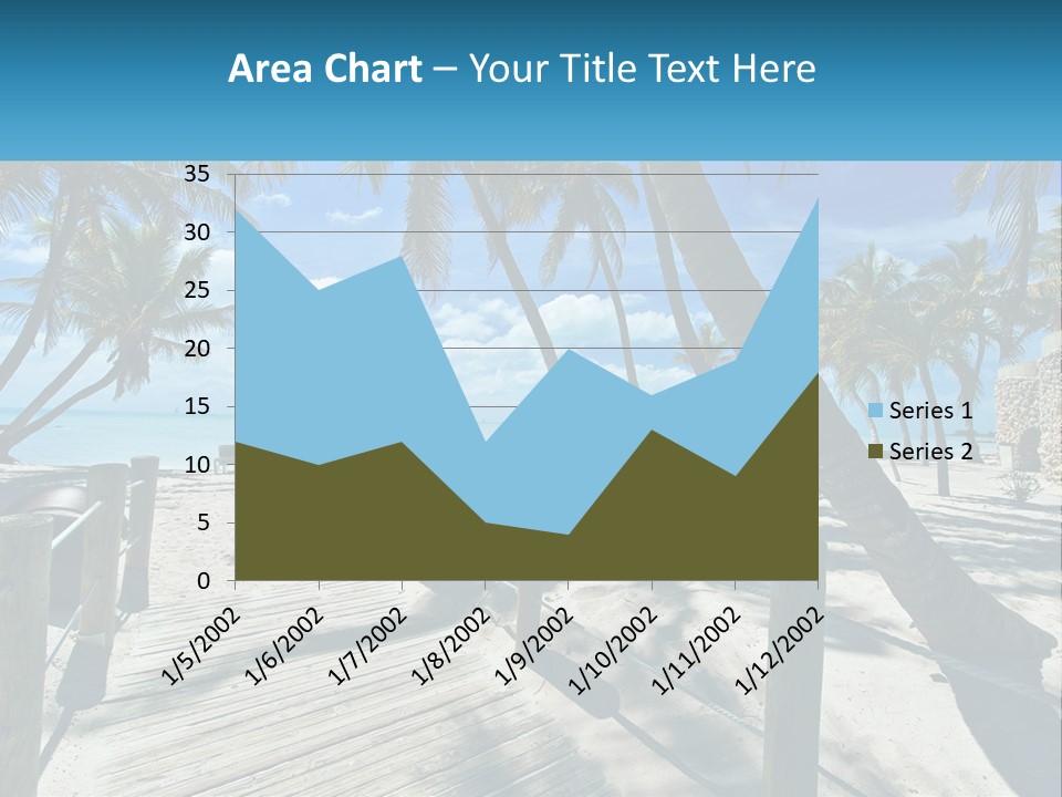 Beach Calm Family PowerPoint Template