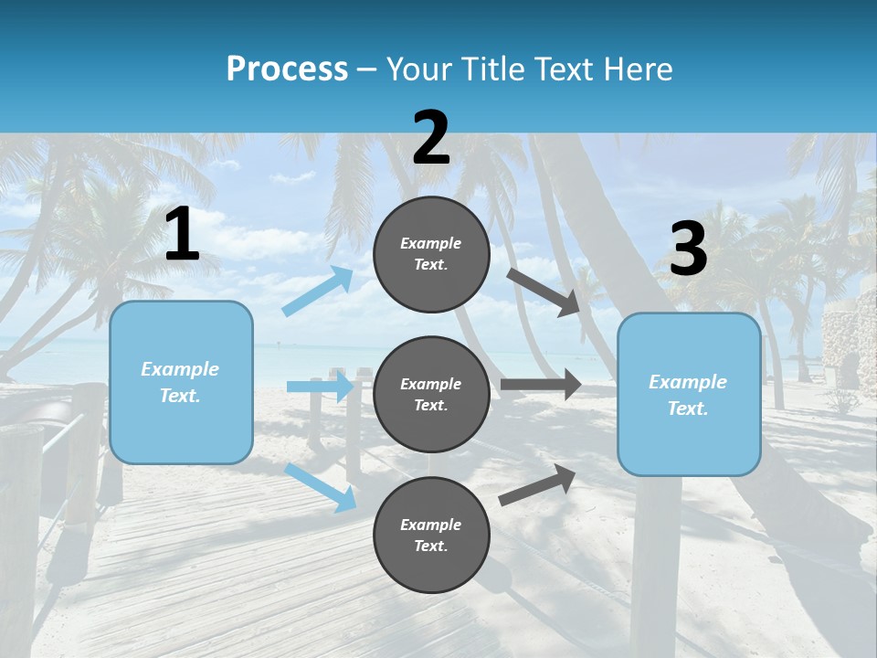 Beach Calm Family PowerPoint Template